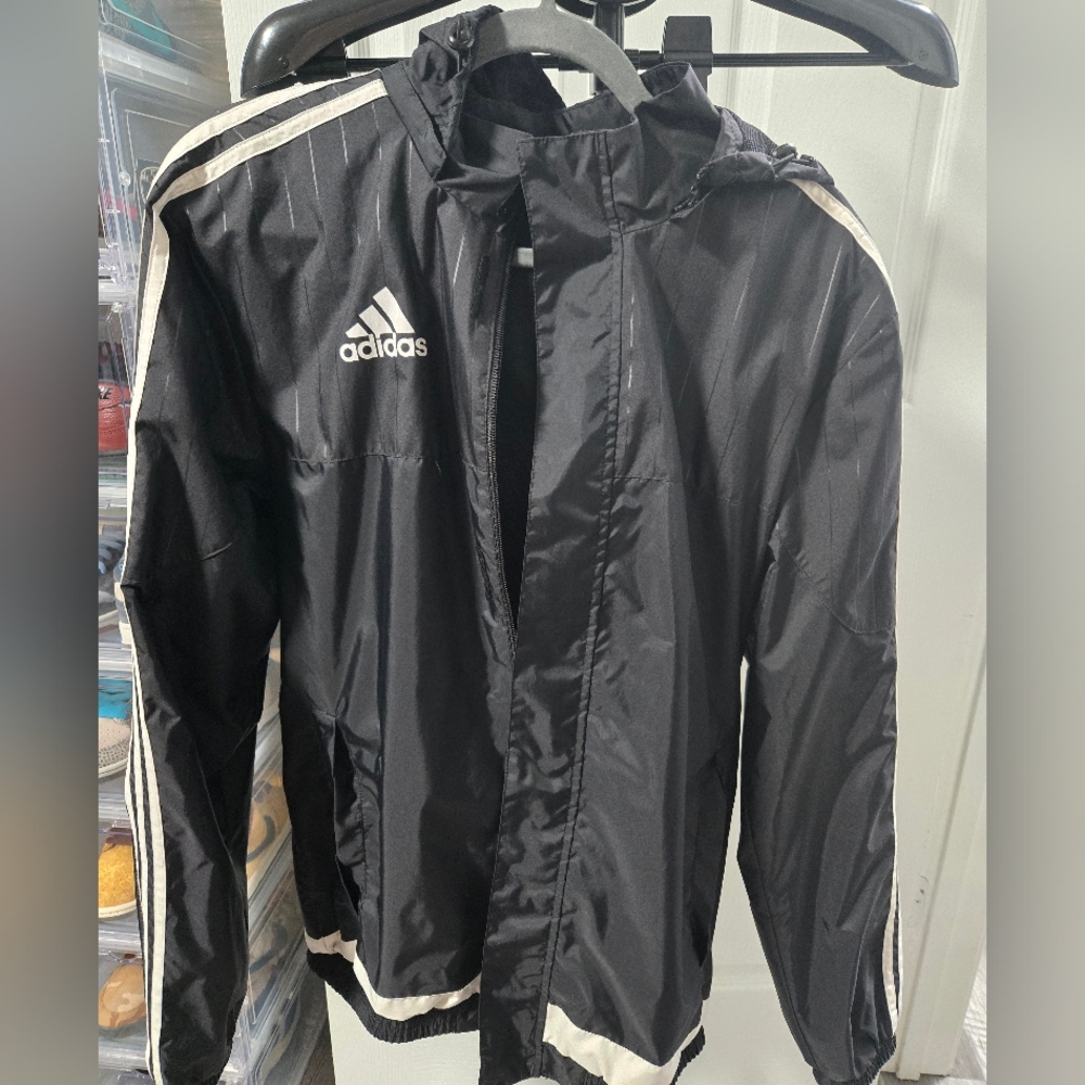 Adidas Black WindbreakerJacket